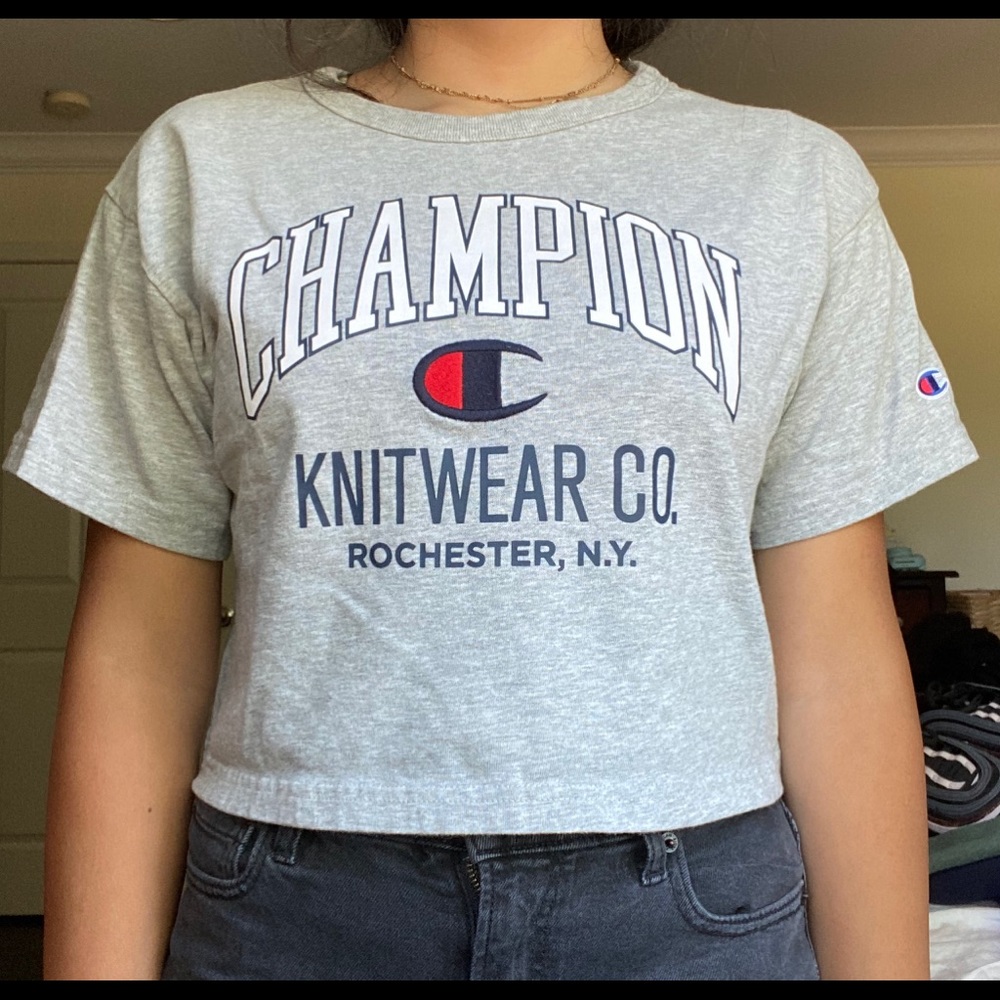 Grey champion T-shirt